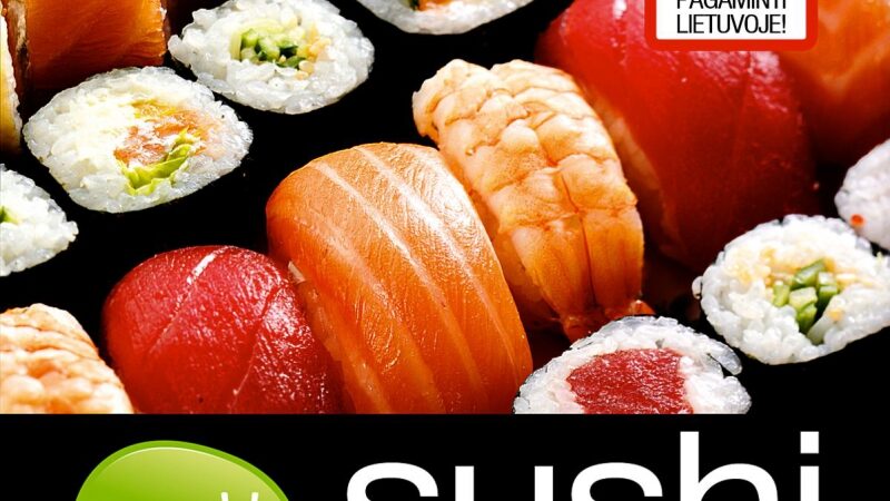 Į  virtuves beldžiasi pirmasis sušių gamybos vadovėlis