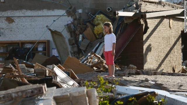 Siaubas realybėje: po tornado Oklahomoje (foto)