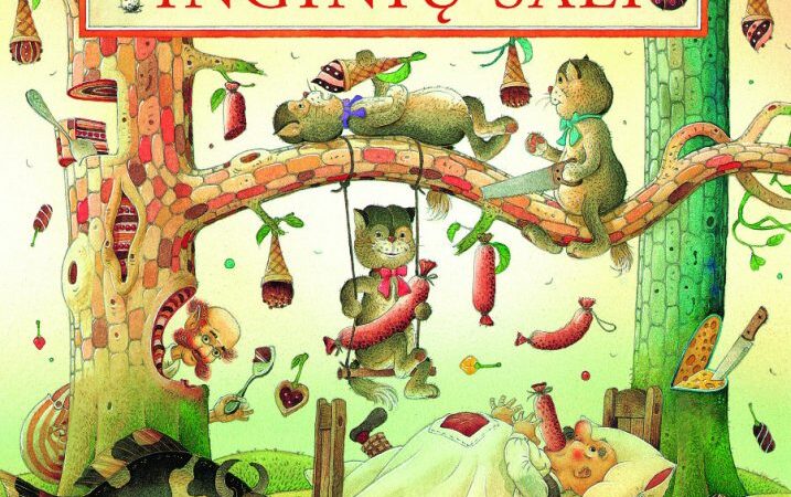 Pusryčių konkurse –  Kęstučio Kasparavičiaus knygelė „Tinginių šalis“