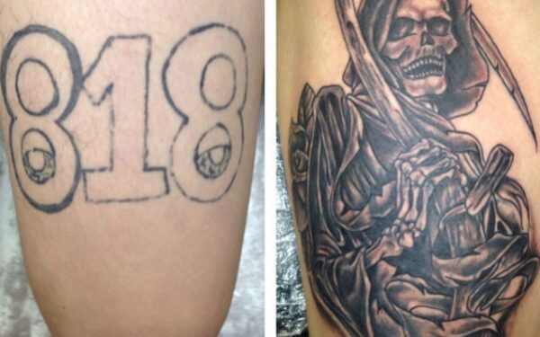 „Prieš“ ir „po“: sumaniai perdirbtos tatuiruotės (II dalis, foto)