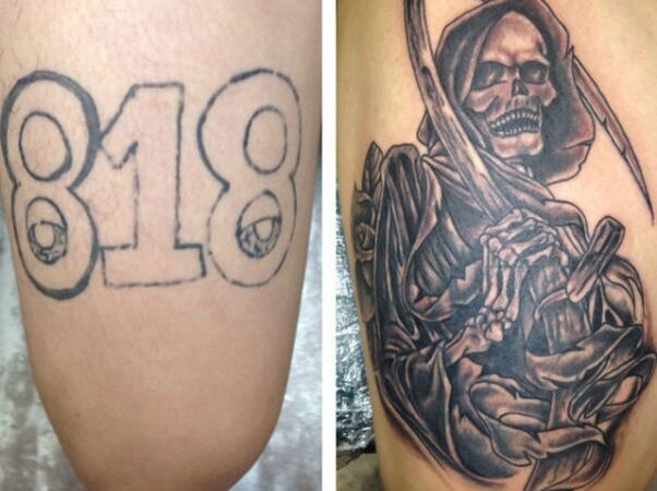 „Prieš“ ir „po“: sumaniai perdirbtos tatuiruotės (II dalis, foto)