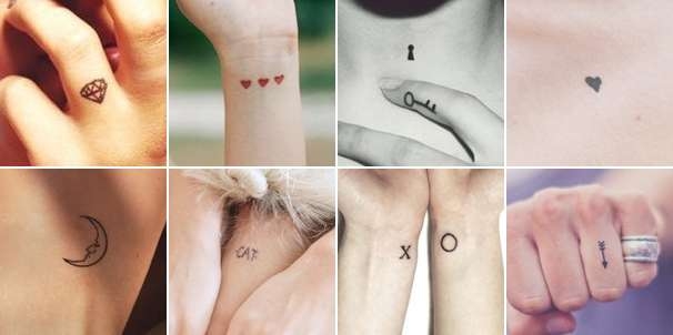 Miniatiūrinių tatuiruočių magija ant kūno (foto)
