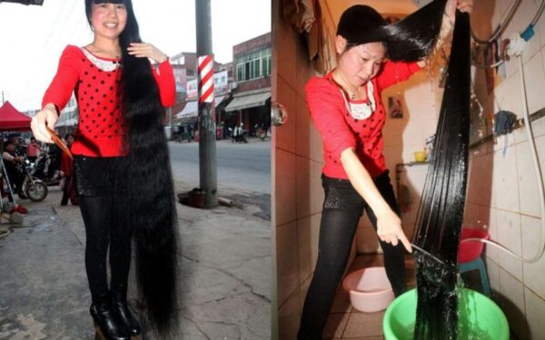 44 metų kinės plaukai už ją pačią ilgesni net 0,5 metro (foto)