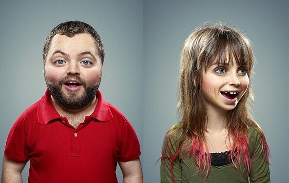 Kaip atrodytų suaugę žmonės kūdikio kailyje (foto)