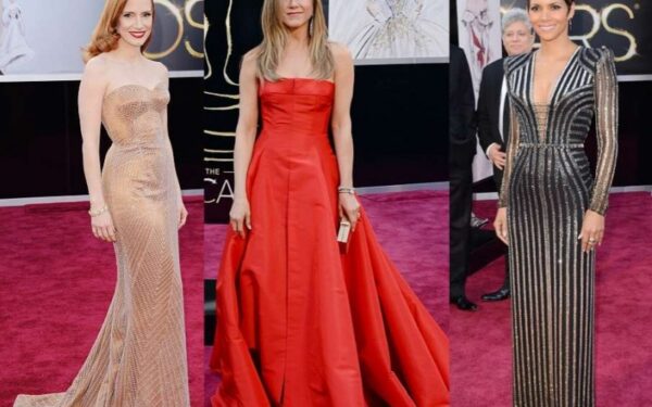 „Kuklios“ raudonojo kilimo puošmenos 2013 m. „Oskarų“ teikimo ceremonijoje (foto)