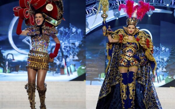 Keisčiausi nacionaliniai kostiumai „Mis Visata“ rinkimuose – nuo austrių bikinio iki šokoladinės suknelės