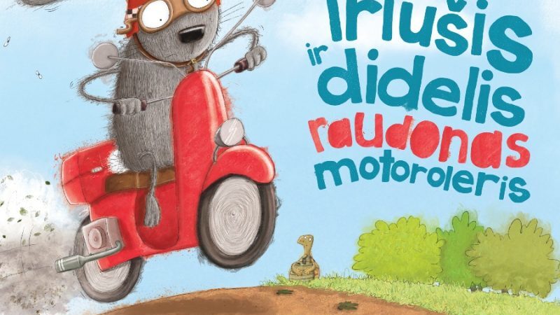 Pusryčių konkurse – Stella Gurney knyga „Triušis ir didelis raudonas motoroleris“