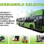 Liepą keičiasi keleivių įlaipinimo tvarka Kauno viešajame transporte