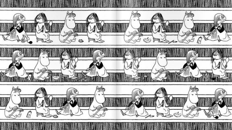 Pusryčių konkurse: Tove Jansson spalvinimo knyga su citatomis „Troliai Mumiai“