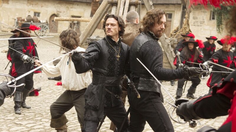 Ekranuose istorijos  „Trys muškietininkai“ 3D versija