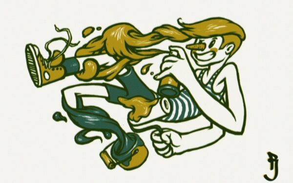 „Talentų banke“ – iliustratorius Rimantas, kuris nemėgsta aiškinti savo kūrybos (foto)