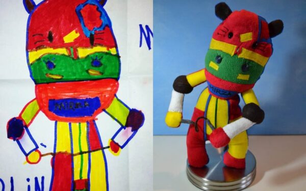 Žaislai, atkeliavę tiesiai iš vaikų piešinių (foto)
