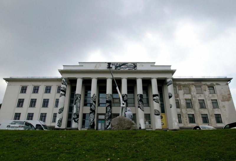 „Vilnius Street Art” festivalyje savo kūrinius jau baigė menininkai M-City ir Tank Petrol