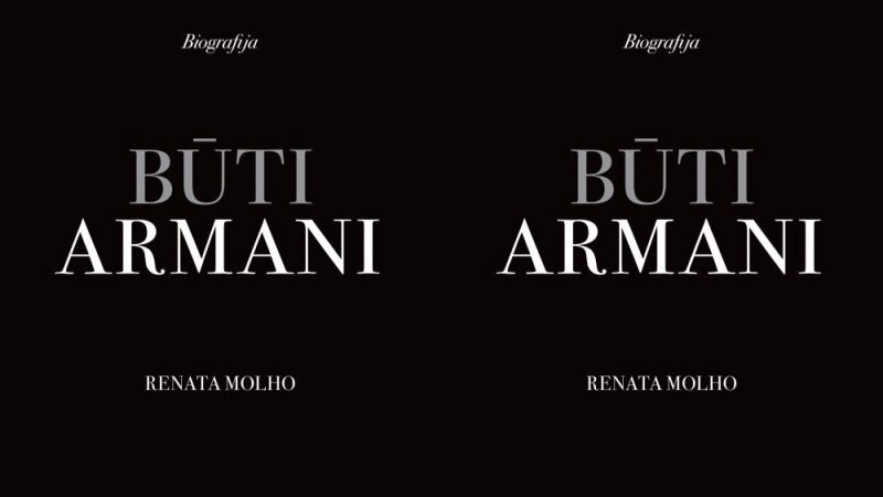 Knygų pusryčiuose – mados pasaulį pakeitusio Giorgio Armani biografija (konkursas)