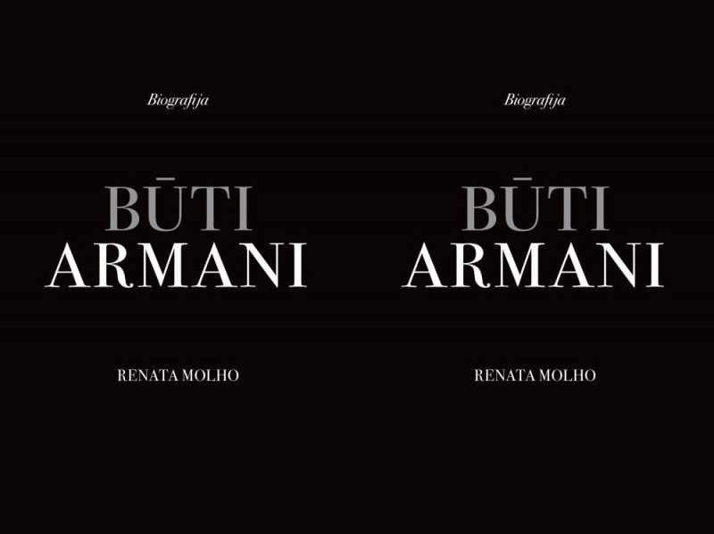 Knygų pusryčiuose - mados pasaulį pakeitusio Giorgio Armani biografija (konkursas)