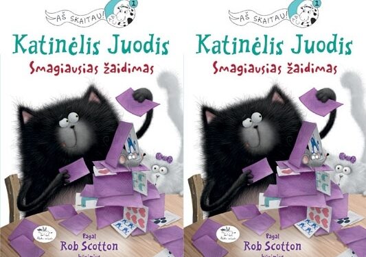 Knygų pusryčiuose skaityti išmokysiantis Juodis (konkursas)