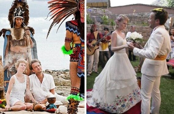 Lizos ir Alexo 20 vestuvių skirtingose pasaulio vietose (foto)