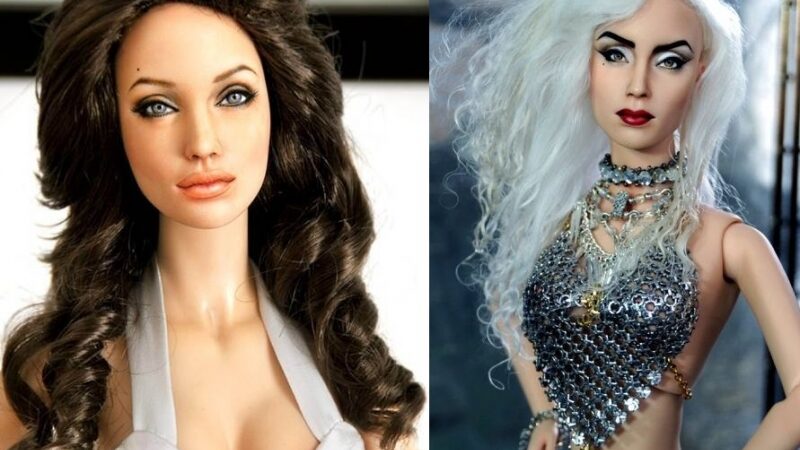 A. Jolie, Lady Gaga, M. Jacksonas ir kitos turtus savo kūrėjui nešančios lėlės (foto)