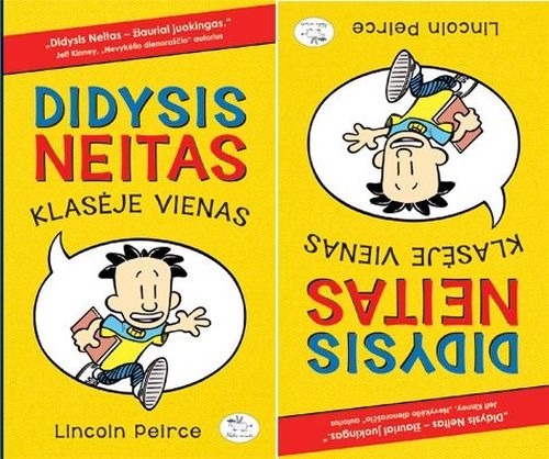 Knygų pusryčių konkursas – nutrūktgalviška knyga „Didysis Neitas klasėje vienas“