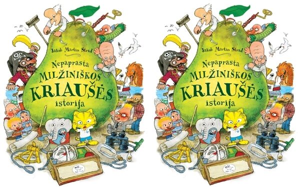 Knygų pusryčiai. Pirmyn į kelionę… milžiniška kriauše (konkursas)