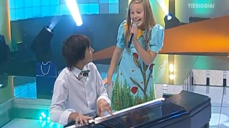 Lietuvai „Vaikų Eurovizijoje“ atstovaus P. Skrabytė (Video)