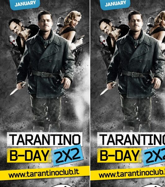 Ketvirtajame „Tarantino“ gimtadienyje dviguba dozė DJ sveikinimų