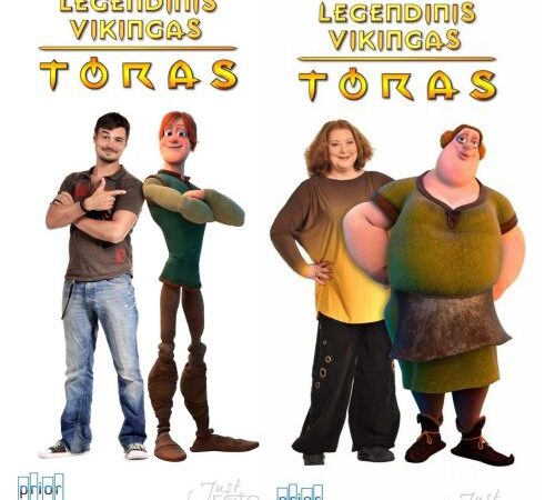 Islandų animaciniai herojai prabils lietuvių įžymybių balsais