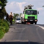„Meilės žygio Valdovų keliu“ raitelius Lenkijoje alina karštis ir pavojingi keliai