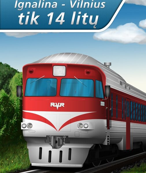 Iš Kauno į Vilnių sirgalius parveš „vėluojantis“ traukinys