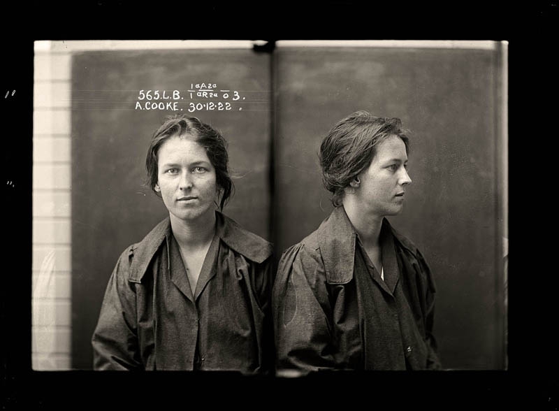Vintažinės nusikaltėlės: 20-ojo amžiaus pradžios areštinės fotoarchyvas (foto)