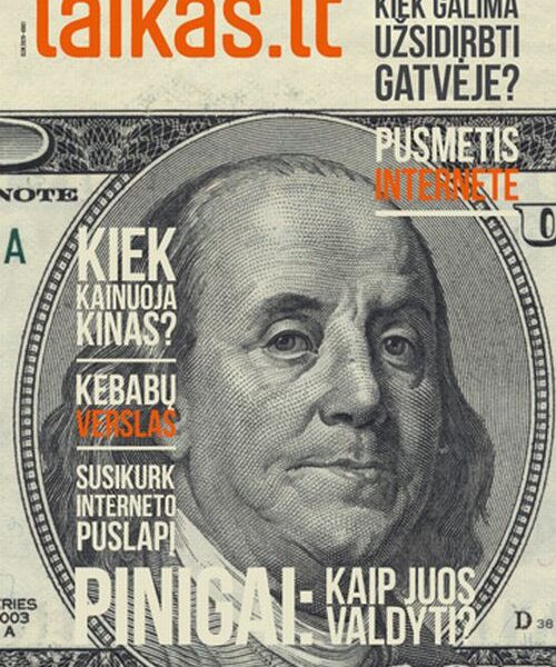 Pasirodė naujas Laikas.lt žurnalo numeris.Tema - pinigai
