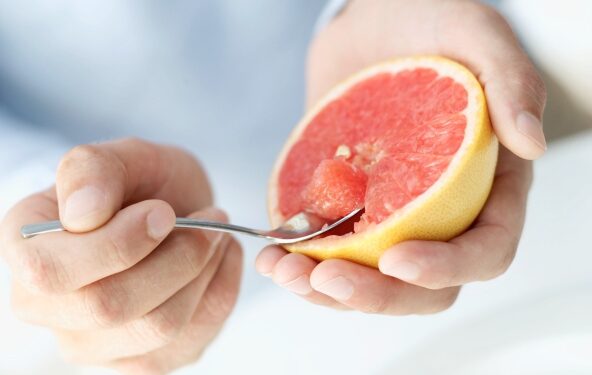 Savaitgalio receptas. Vištiena įdarytas greipfrutas