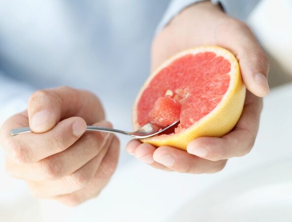 Savaitgalio receptas. Vištiena įdarytas greipfrutas