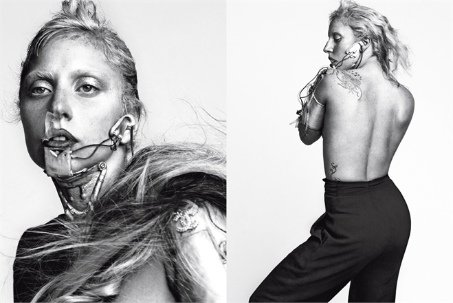 Naujas ir kyborgiškas Lady Gaga įvaizdis (Foto)