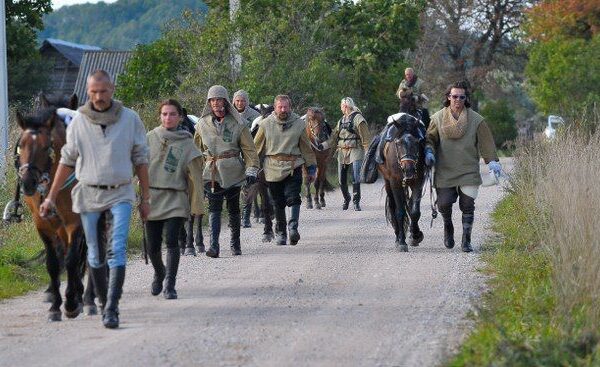 Pirmadienį 9 raiteliai leisis į istorinį meilės žygį Krokuvos link