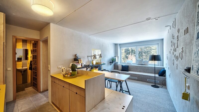 Prabangiausias studentiškas kambarys pirmą kartą atiteko vaikinams