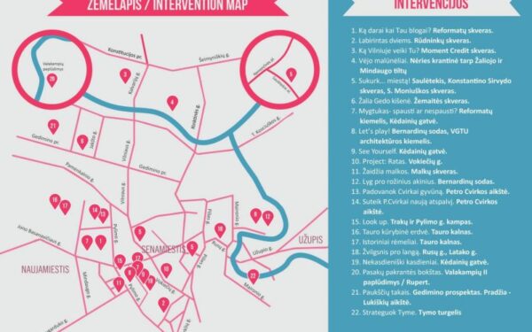 Kūrybinių intervencijų savaitė „priARTink“ kviečia gaivinti parkus ir skverus