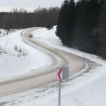 Situacija Lietuvos keliuose: šlapias sniegas