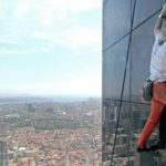 „Žmogus voras“  įkopė į aukščiausią Turkijos dangoraižį