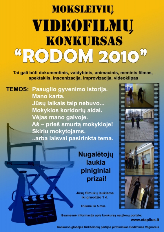 "Rodom 2010" apdovanojimai"