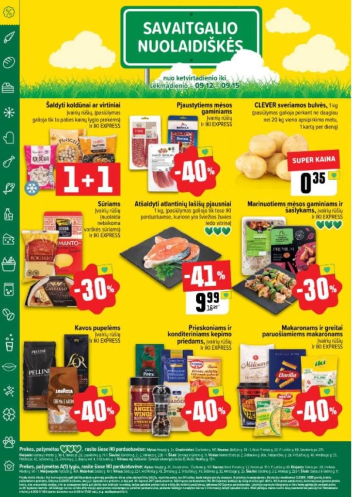 37-savaitės-geriausios-savaitgalio-nuolaidos-IKI - Laikas.lt 37 savaitės geriausios savaitgalio nuolaidos IKI