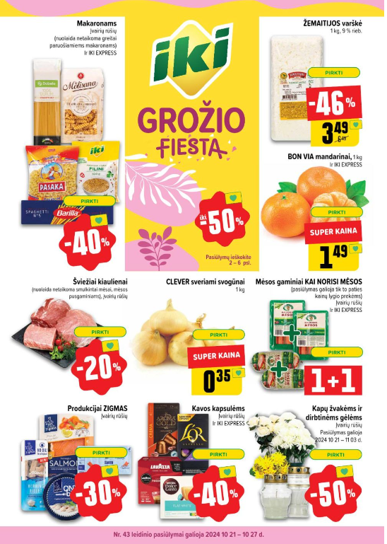 43-savaites-geriausios-nuolaidos-iki - Laikas.lt 43 savaitės (2024.10.21-10.27) geriausios nuolaidos Iki