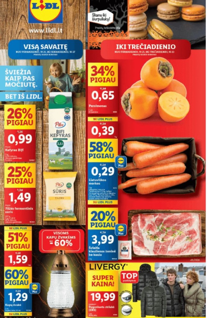 43-savaites-geriausios-nuolaidos-lidl - Laikas.lt 43 savaitės (2024.10.21-10.27) geriausios nuolaidos Lidl