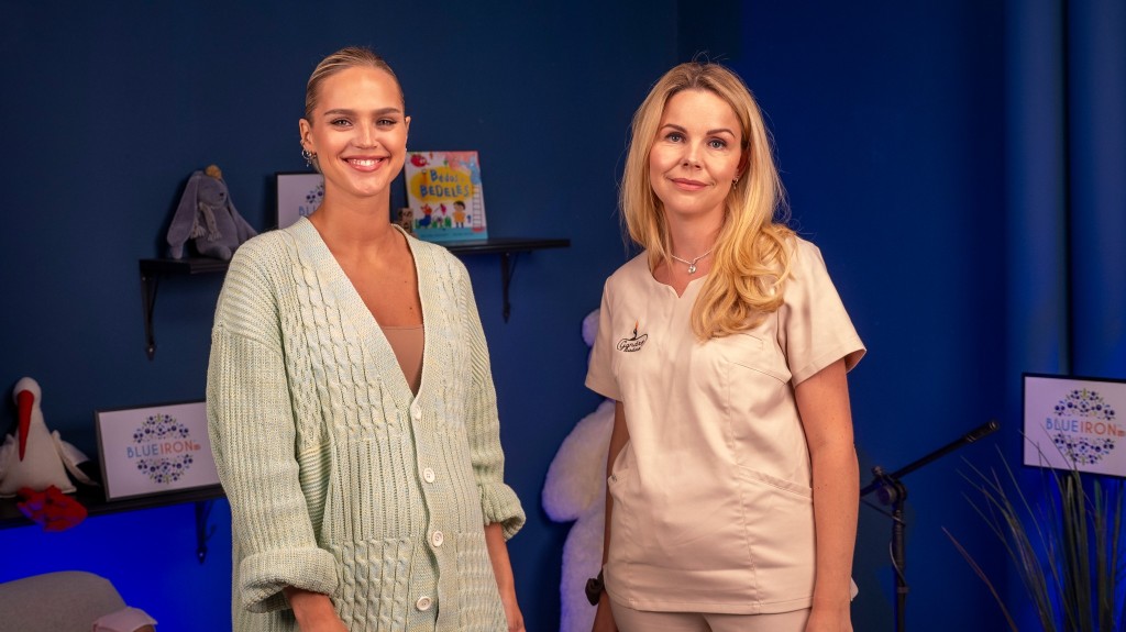 Milda-Stasiule-ir-akusere-Ieva - Laikas.lt Milda Stasiulė ir akušerė Ieva