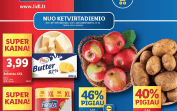 40 savaitės geriausios savaitgalio (2024.10.03-10.06) MAXIMA, LIDL, IKI ir RIMI nuolaidos ir pasiūlymai su kainų analitike Irena pagal nuolaidos.lt svetaine