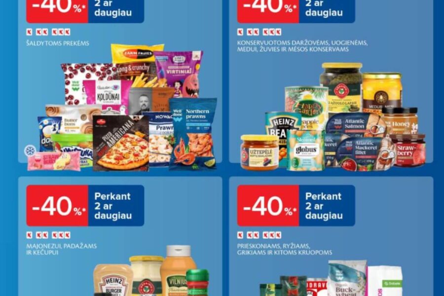 50 savaitės nuolaidos