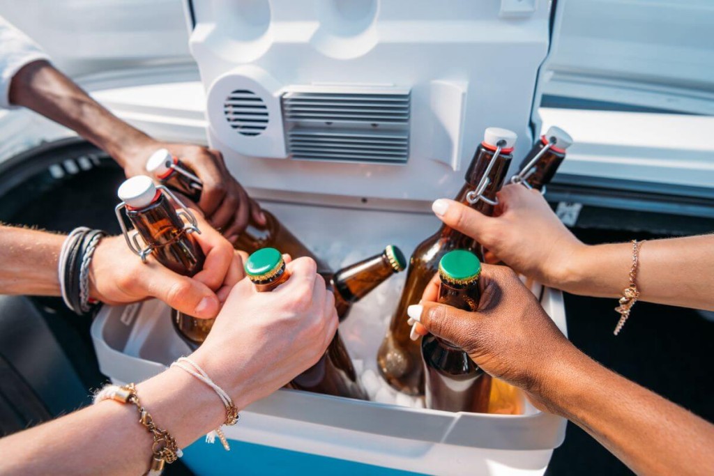 Dovanos automobilių mylėtojams. Automobilinis šaldytuvas