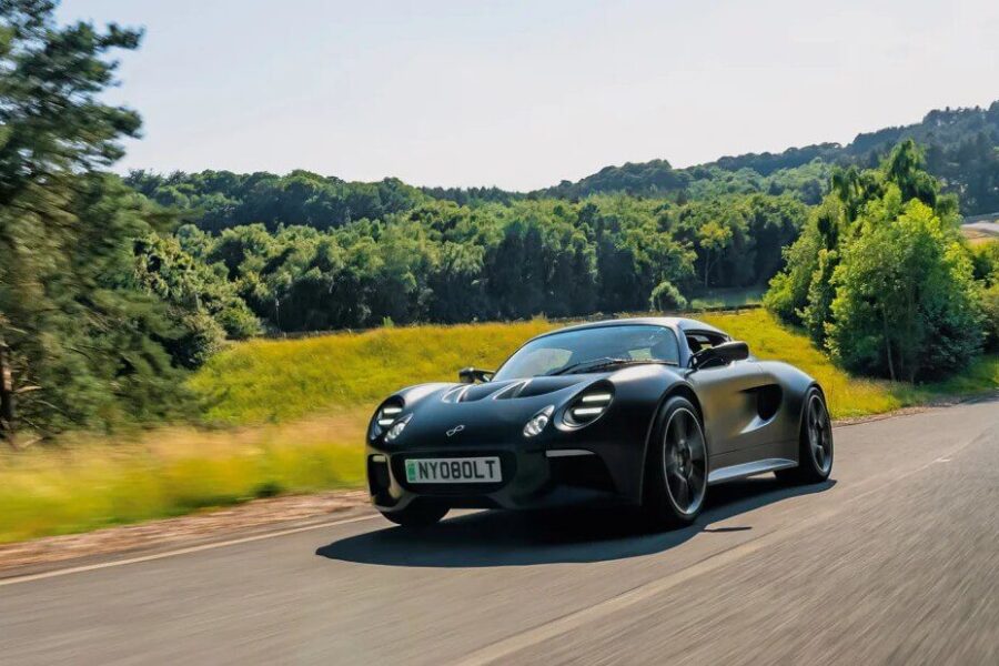 Nyobolt elektrinio automobilio prototipas su greito įkrovimo baterija. Nuotraukos šaltinis: media.cnn.com