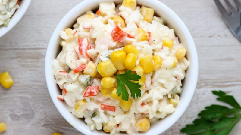 Ryžių mišrainė Kūčioms – nepakeičiama klasika