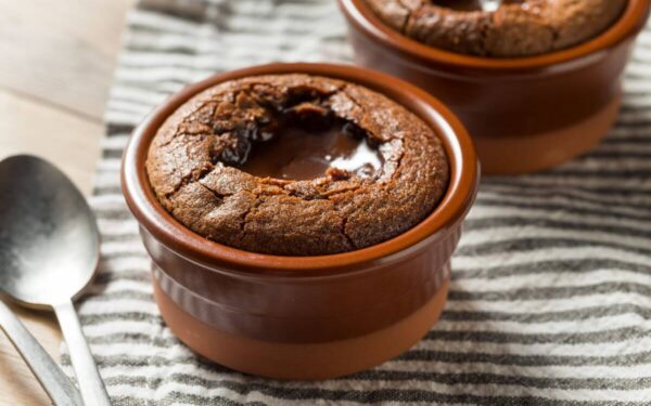 Karamelinis Lava pyragėlis – receptas Valentino dienai